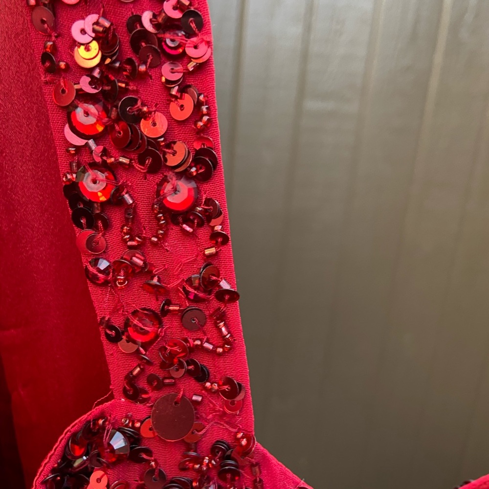 COPY - Parker Black Monarch Dress in Rosebud Sequins - Picture 3 of 12